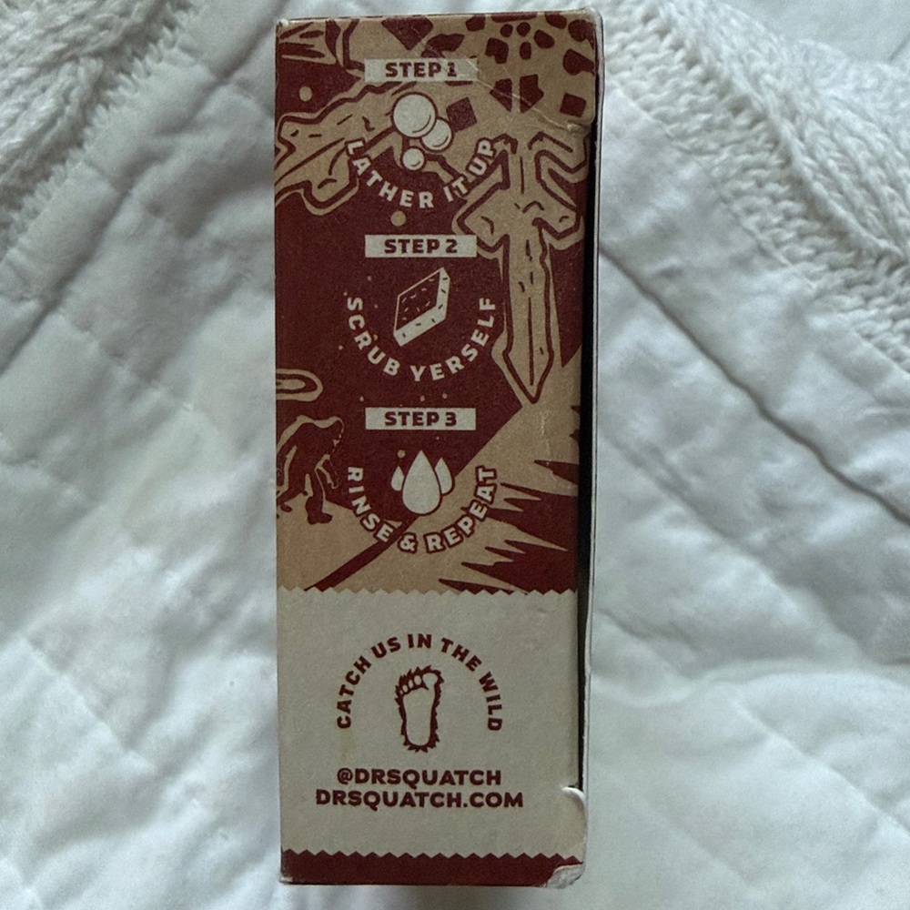 Dr. Squatch Frosty Peppermint Men's Natural Soap - Limited Edition - Picture 7 of 9